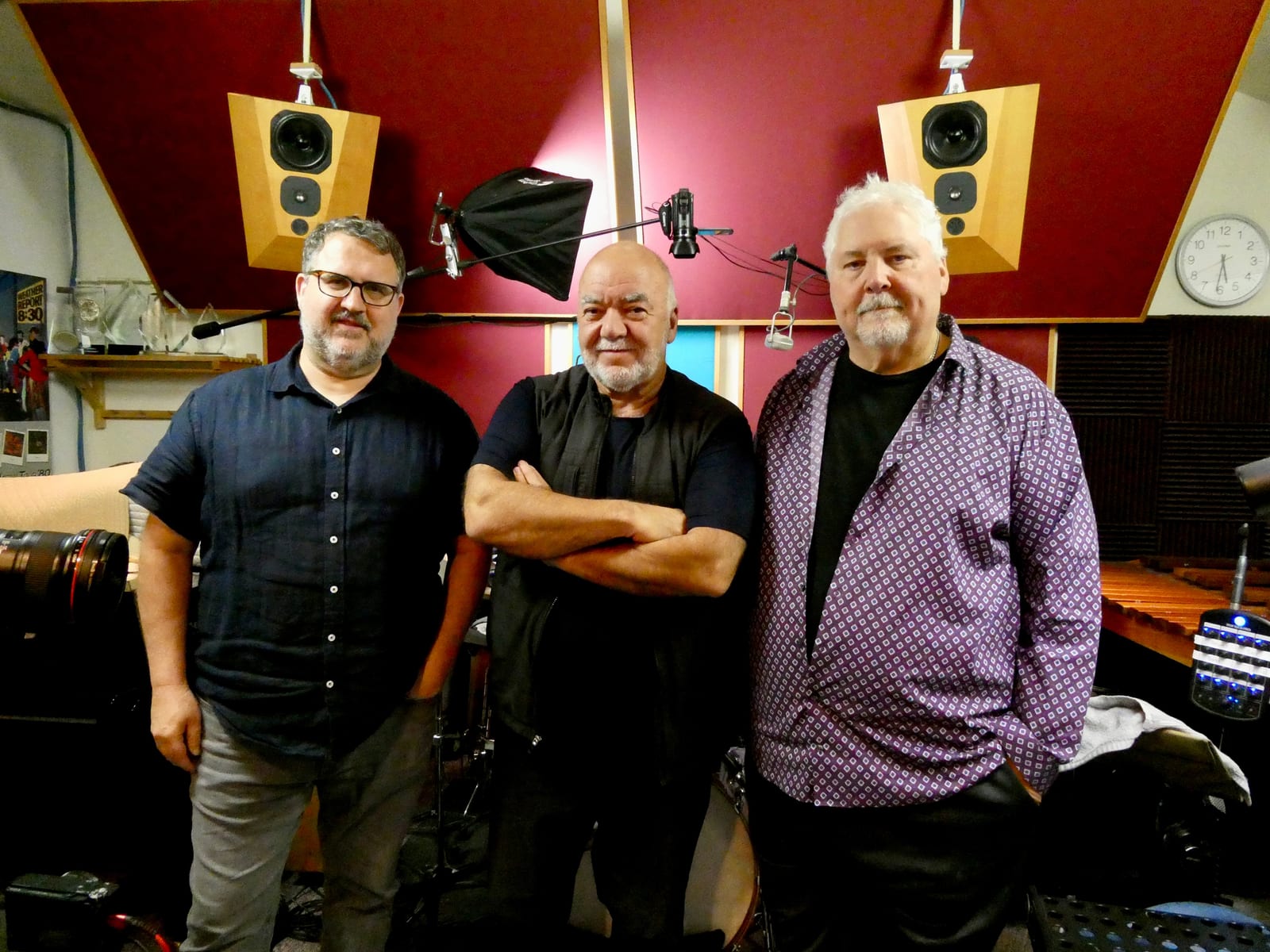 Denty Westlake in the studio